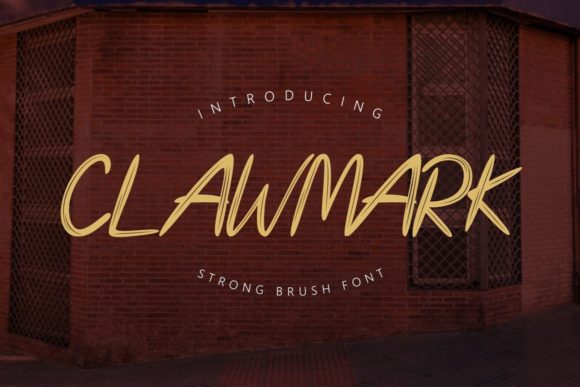 Clawmark Font: Bold Display Typography for Editorial Design