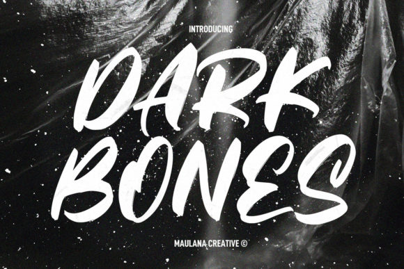 Darkbones Font: Bold Display Type for Digital Campaigns