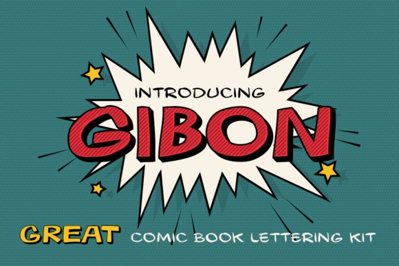 Gibon Family: A Playful Typeface for Bold Brand Identities