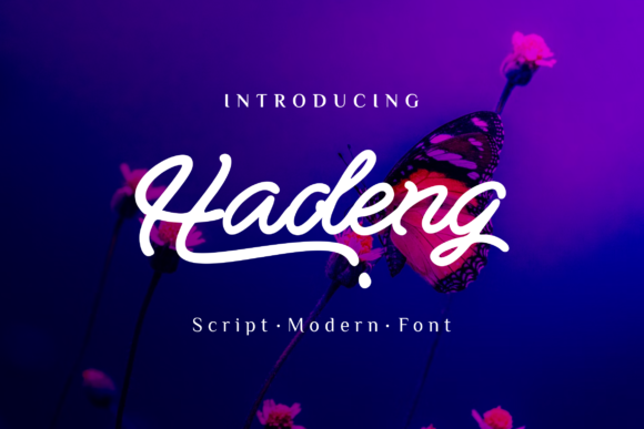 Hadeng Font: Vintage Style for Handmade Products