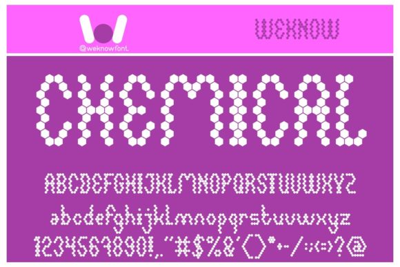 Hexagonal Font: A Techno Display Typeface for Branding