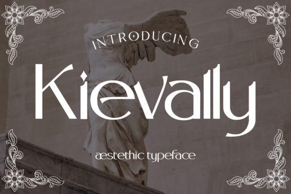 Kievally: A Refined Display Font for Elegant Branding