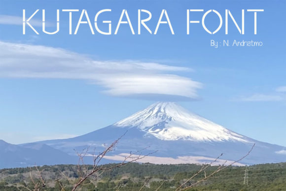 Kutagara Font: Modern Display Typography for Editorial Design