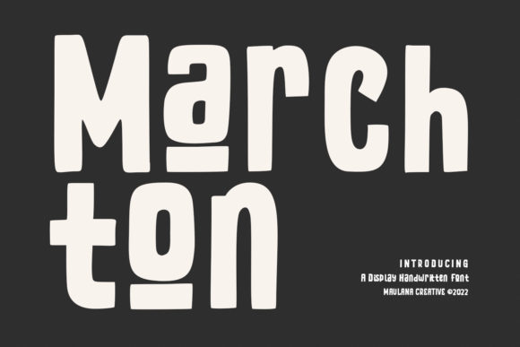 Marchton Font Review for Web Design Layouts