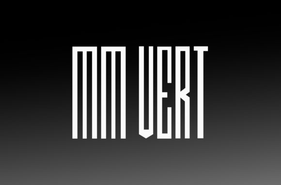 MM Vert: A Bold Sans Serif Font for Modern Web Design