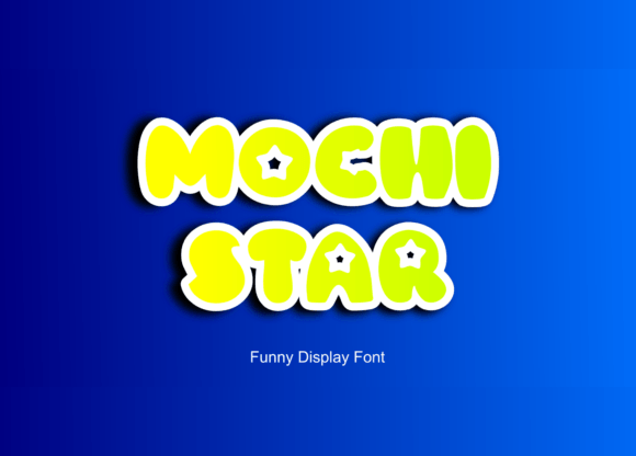 Mochi Star: A Sweetly Expressive Font for Editorial Design