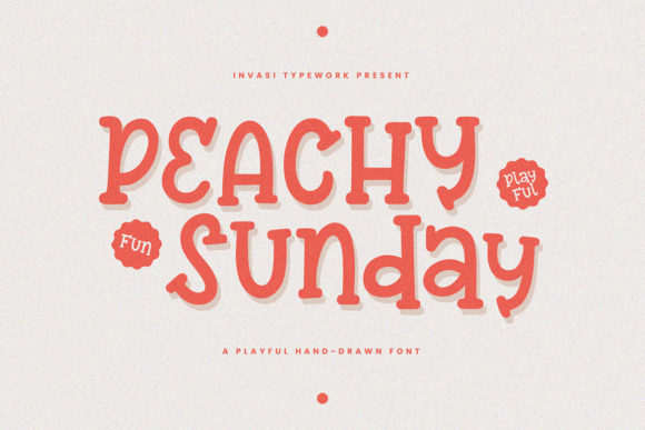 Peachy Sunday Font Review: A Chic Display Typeface for Branding