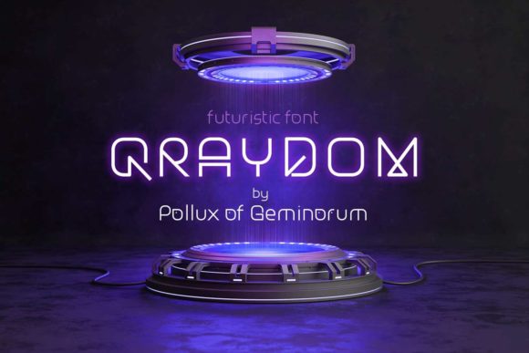 Qraydom Font: Modern Branding for Tech Businesses
