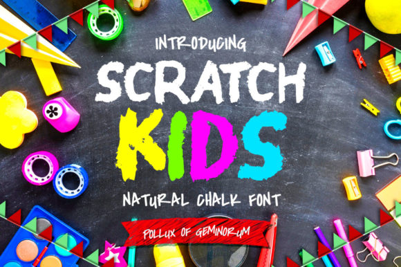 Scratch Kids Font: A Friendly Typeface for Branding