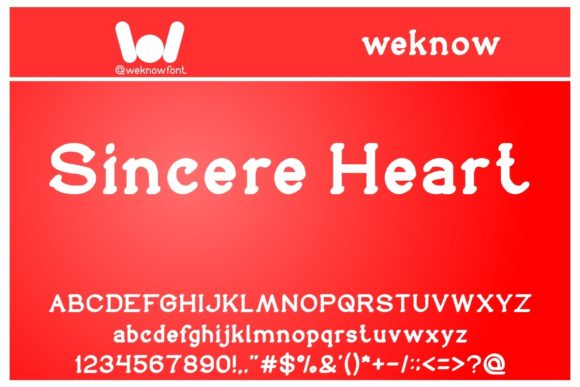 Sincere Heart: A Display Font That Adds Magic to Modern Campaigns